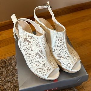 Eva & Zoe Lace Wedges